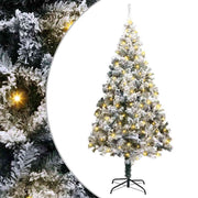 Umjetno božićno drvce Bijelo 180 cm PVC i Čelik i Plastika