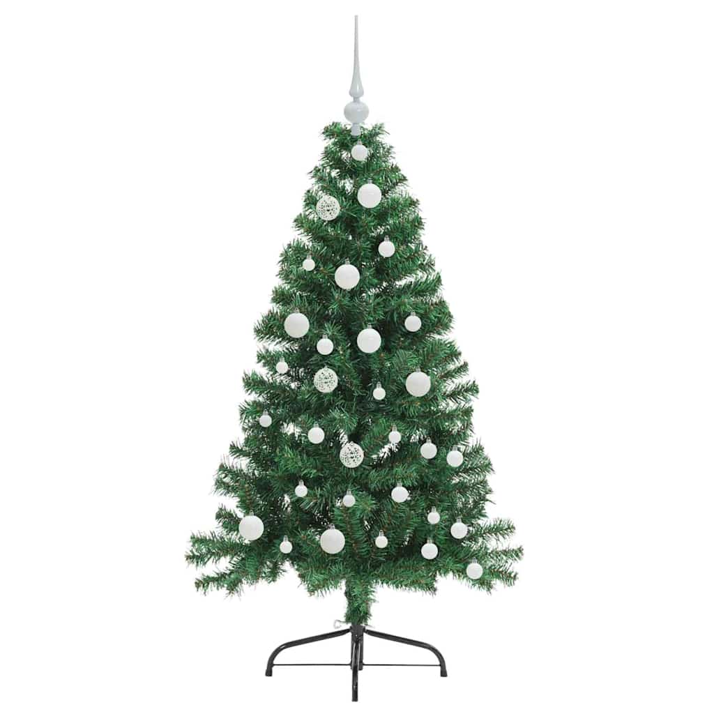 Umjetno predsvijetljeno božićno drvce Zelena 120 cm PVC