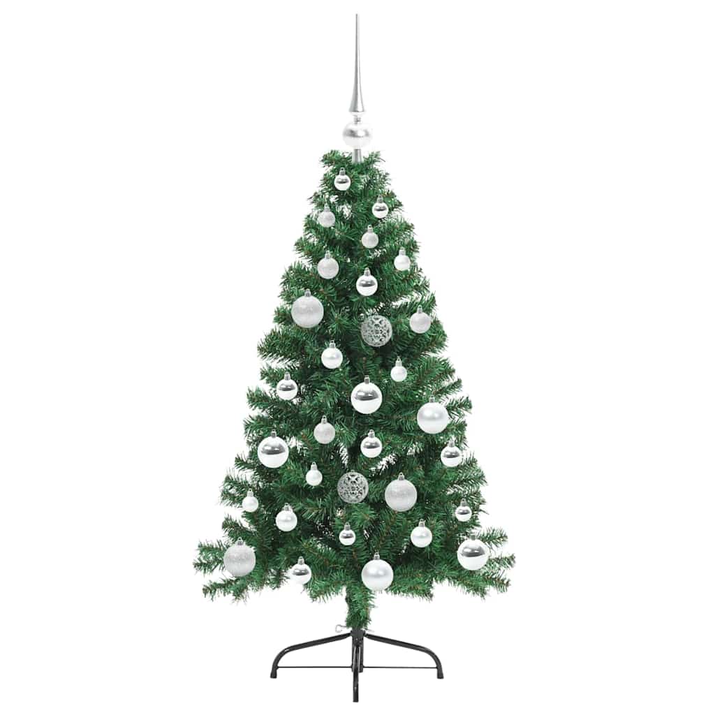 Umjetno predsvijetljeno božićno drvce Zelena 120 cm PVC