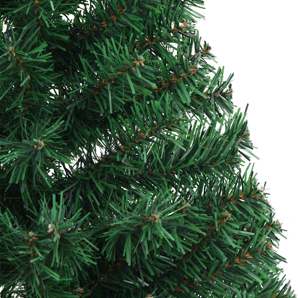 Umjetno predsvijetljeno božićno drvce Zelena 150 cm PVC