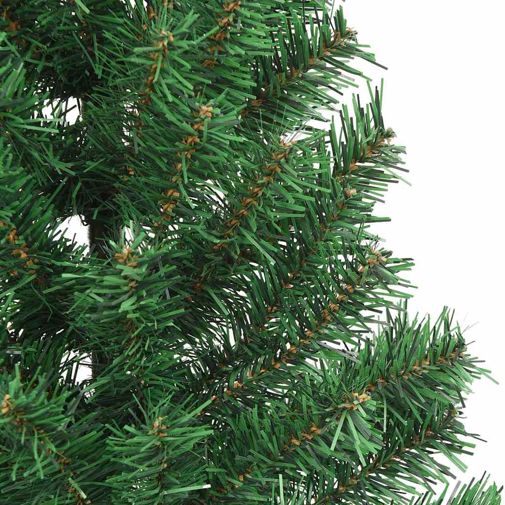 Umjetno predsvijetljeno božićno drvce Zelena 240 cm PVC