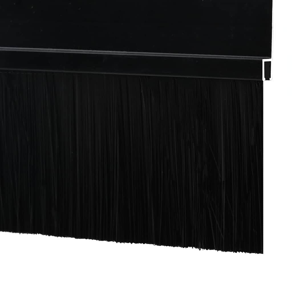 Samoljepljivi pečati za vrata 12 pcs Crna 100 cm