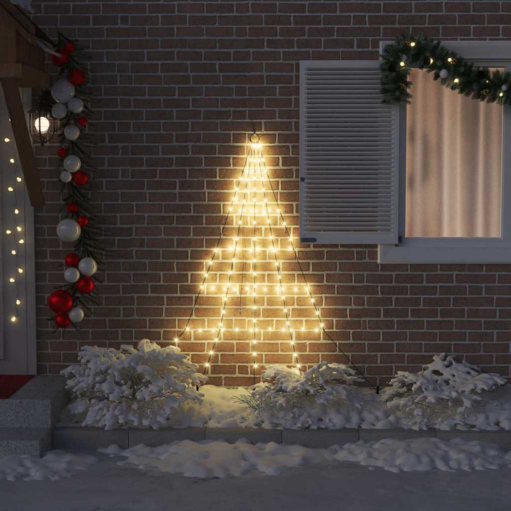 LED Božićno drvce s zemljanim klinovima Topla bijela 182 cm