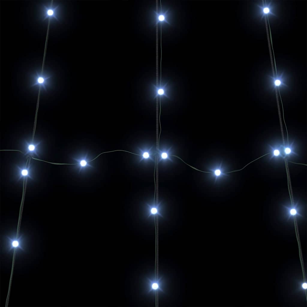 LED Božićno drvce s zemljanim klinovima Hladna bijela 511 cm