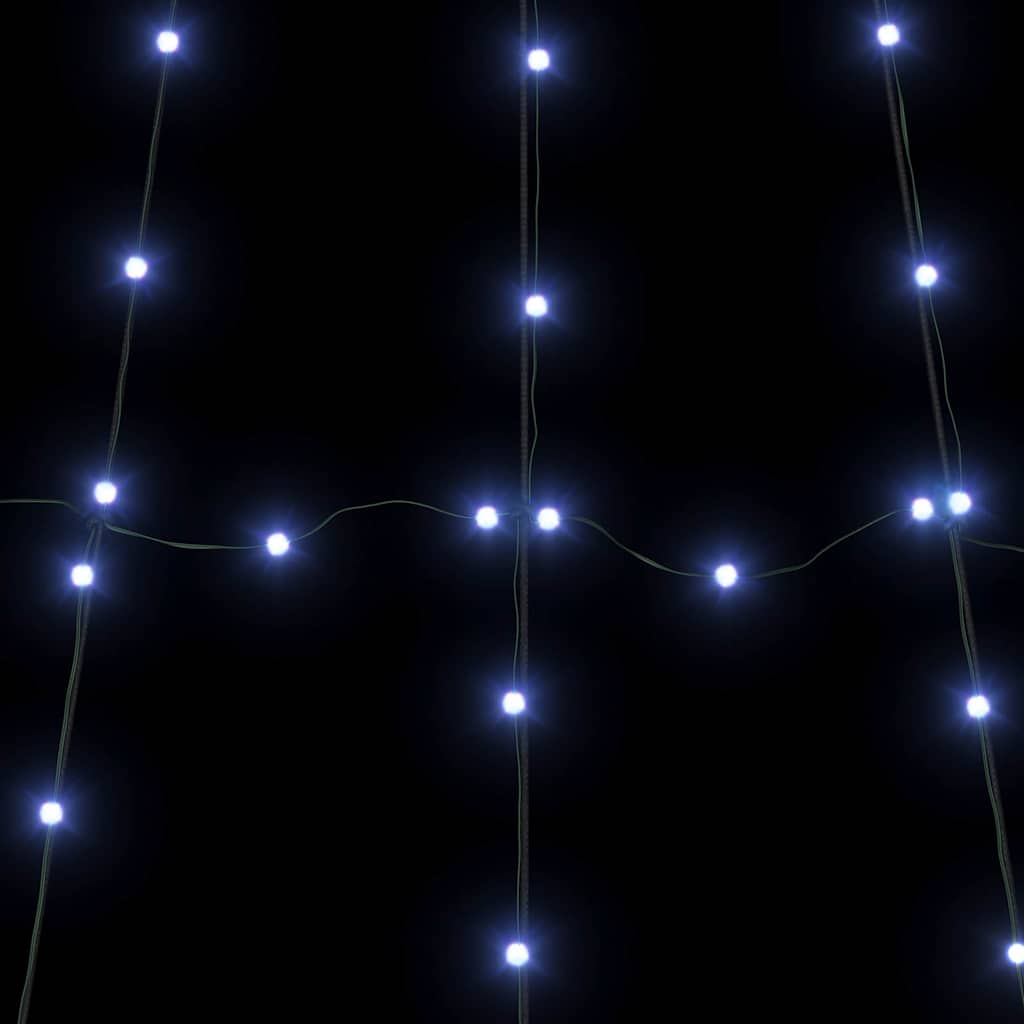LED Božićno drvce s zemljanim klinovima Plava 511 cm Metal