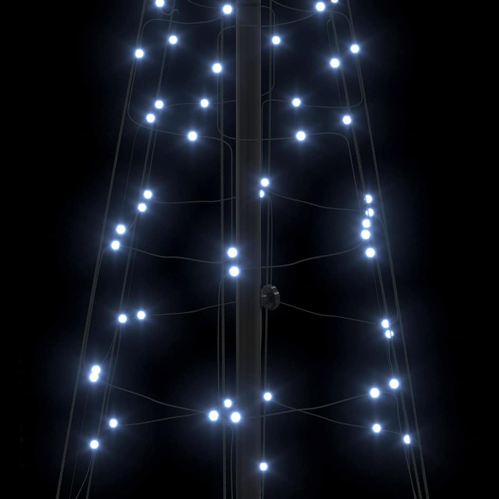 LED božićno drvce EKENAS 250 cm 390 LED lampica Hladna bijela
