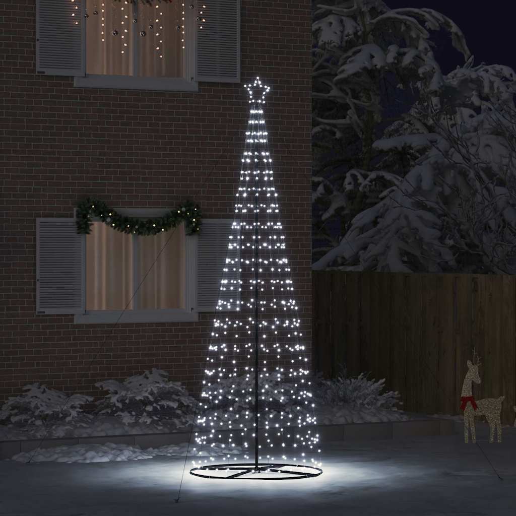 LED božićno drvce EKENAS 400 cm 800 LED lampica Hladna bijela