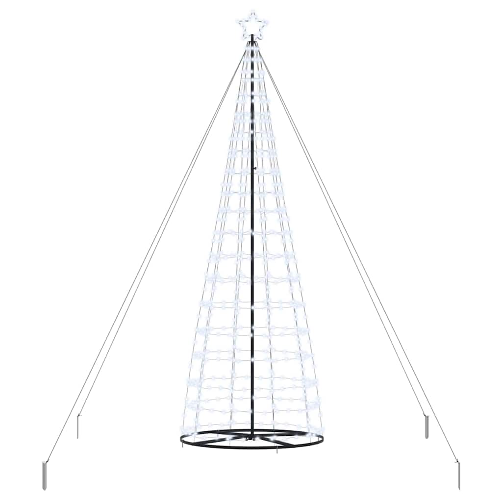 LED božićno drvce EKENAS 400 cm 800 LED lampica Hladna bijela