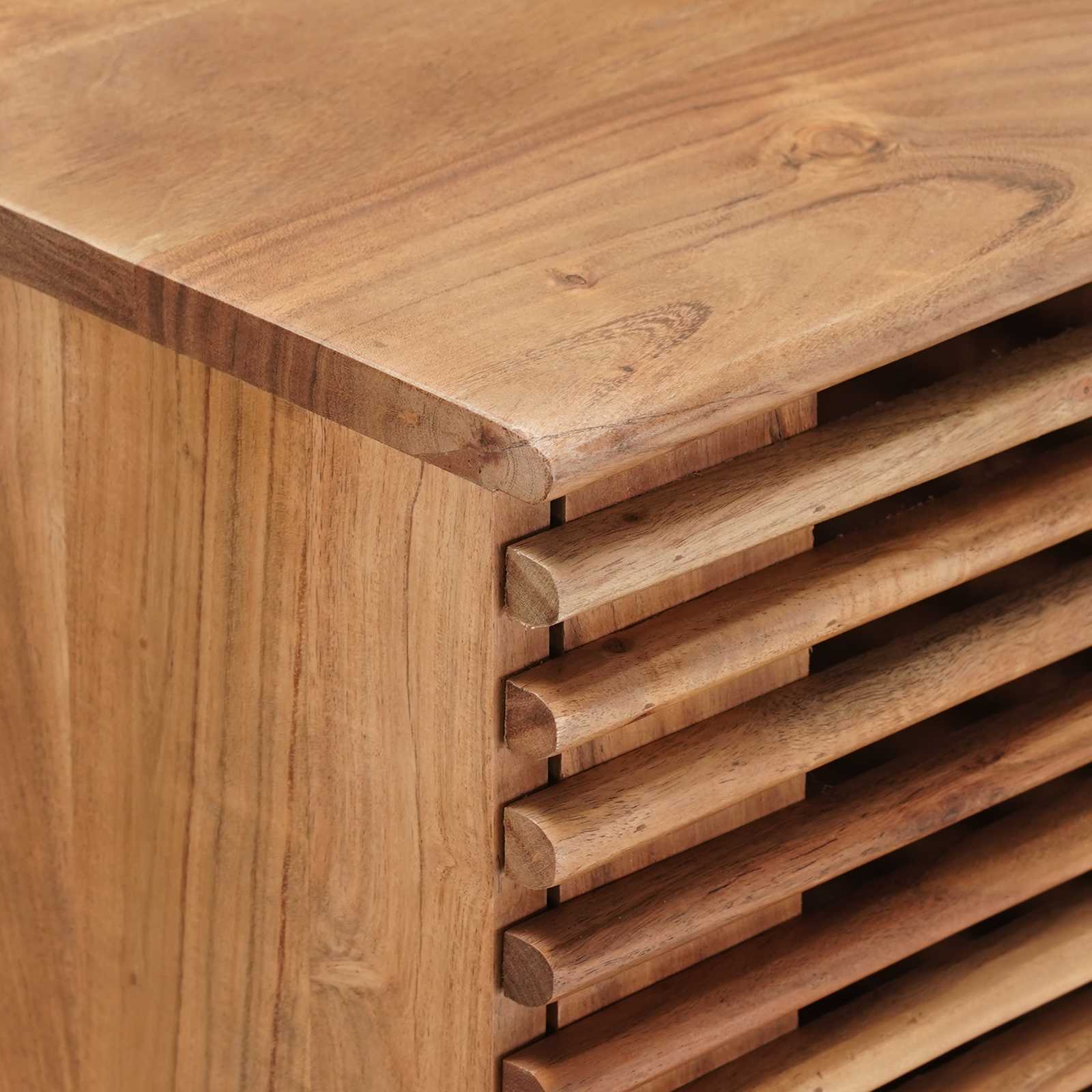 Ručni stol Prirodna 100 x 30 x 75 cm Čvrsto drvo akacije