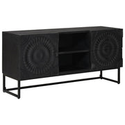 TV ormar s ladicama s policom s pohranom Crna 105 x 30 x 54 cm
