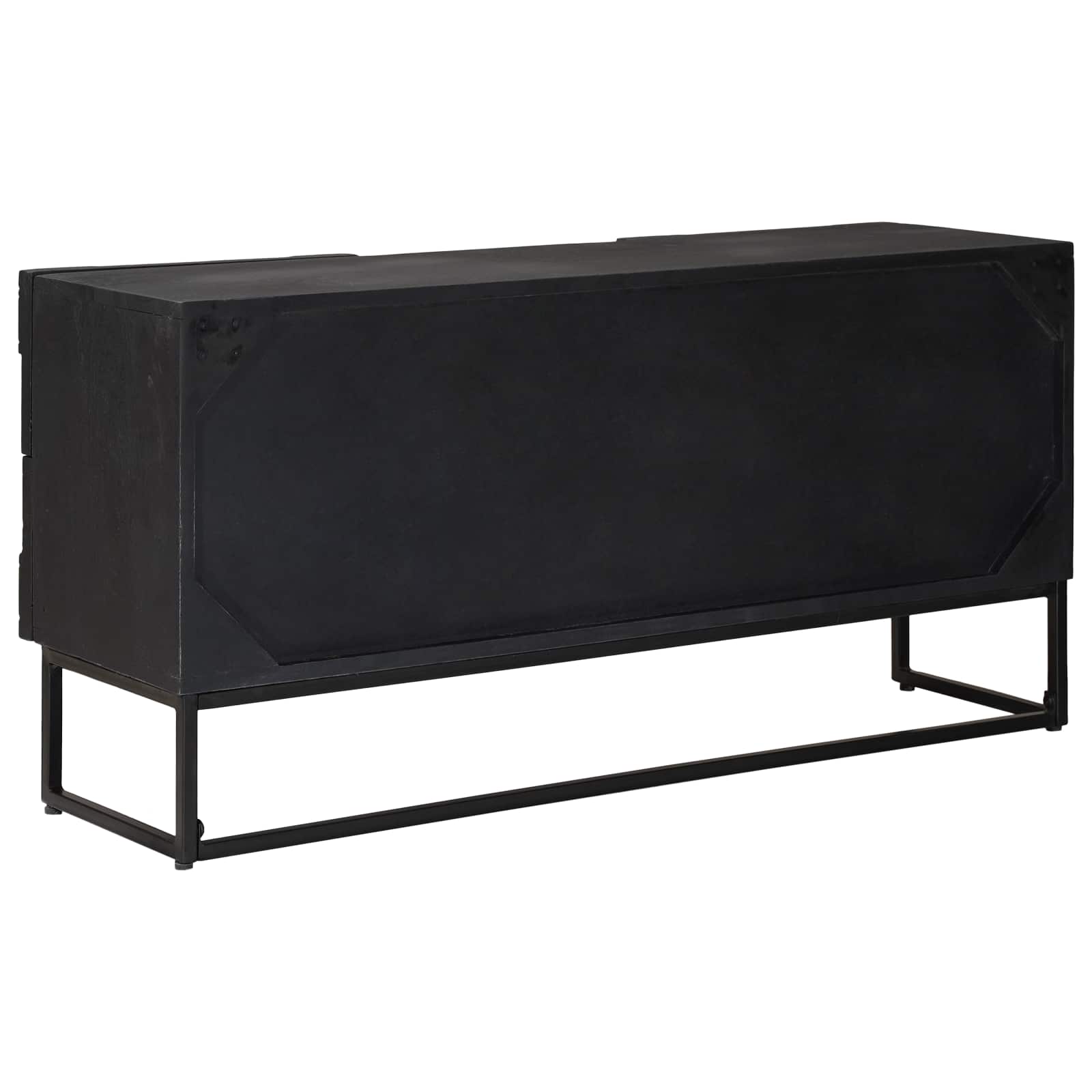 TV ormar s ladicama s policom s pohranom Crna 105 x 30 x 54 cm