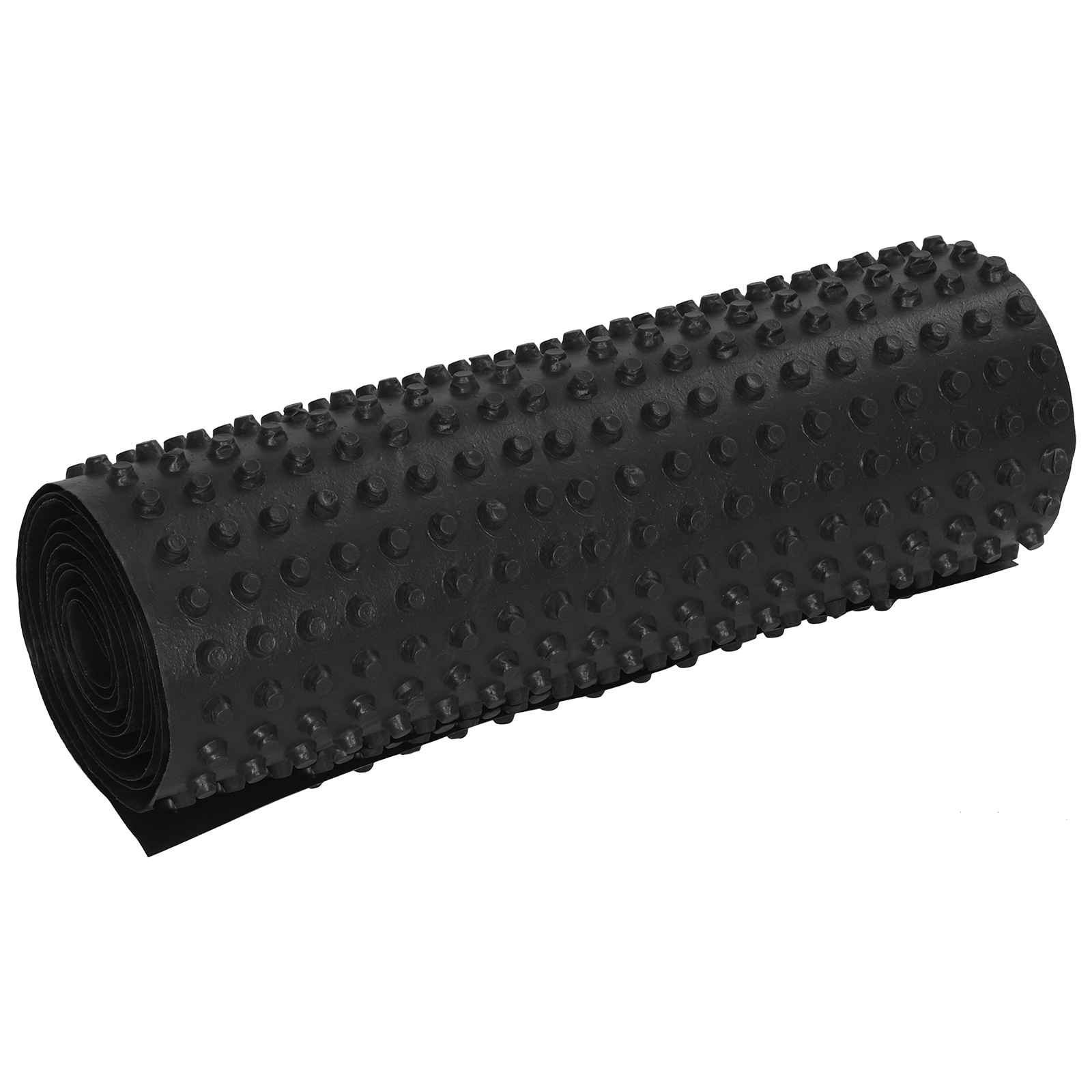 Pucketana odvodna ploča 2 pcs Crna 0,5 x 20 m HDPE