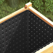 Pucketana odvodna ploča Crna 1 x 20 m HDPE
