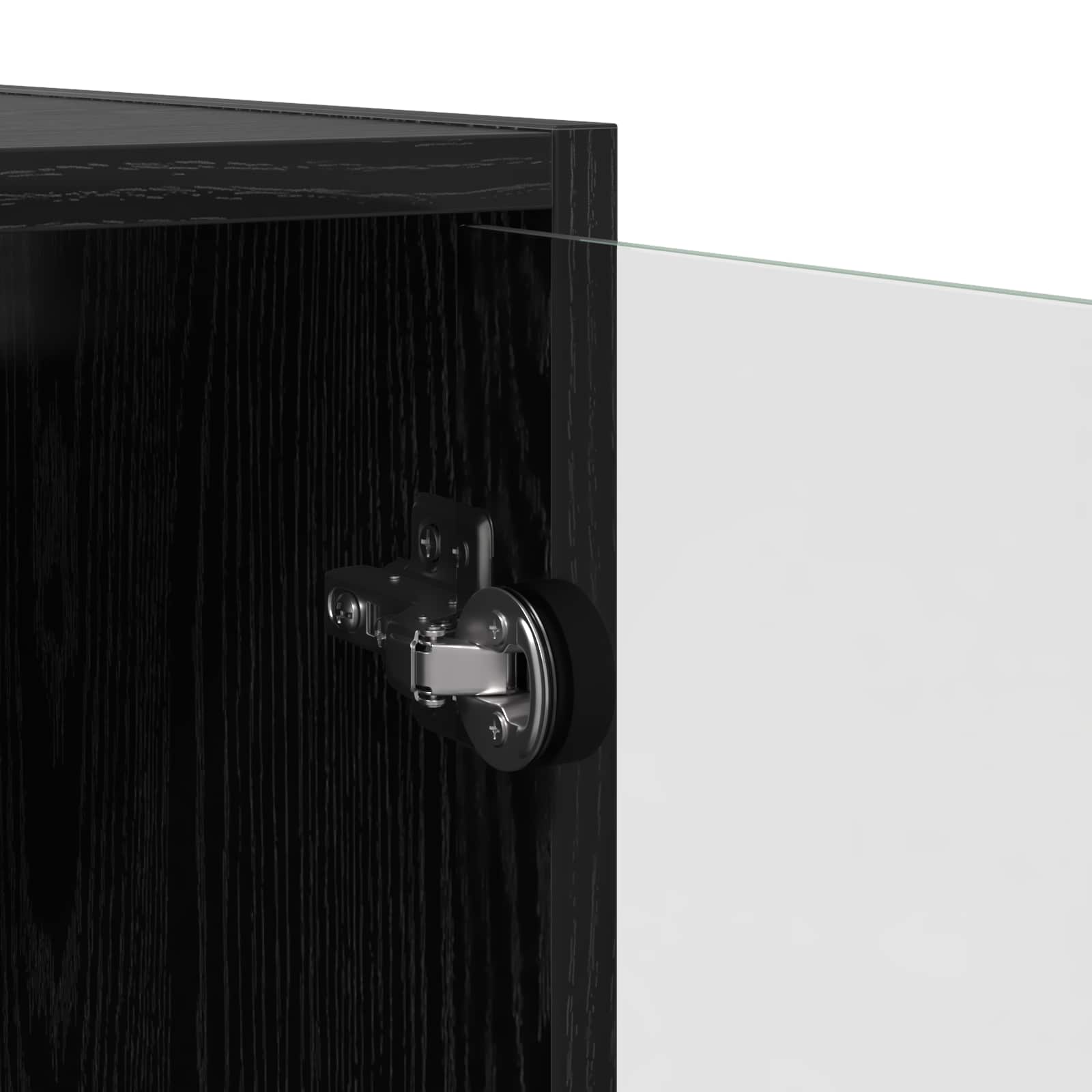Highboard Crni hrast 68 x 37 x 142 cm Konstruirano drvo