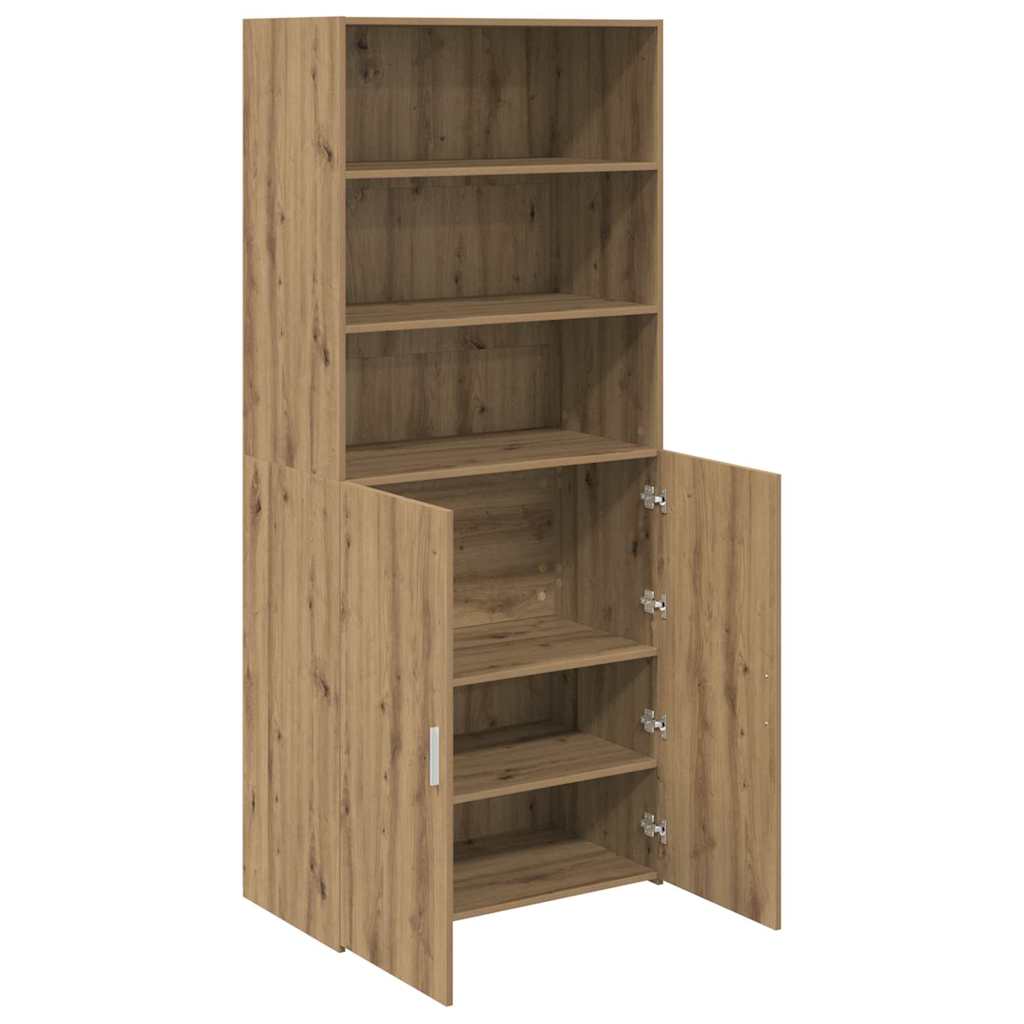 Highboard Umjetnički hrast 80 x 42,5 x 185 cm Konstruirano drvo
