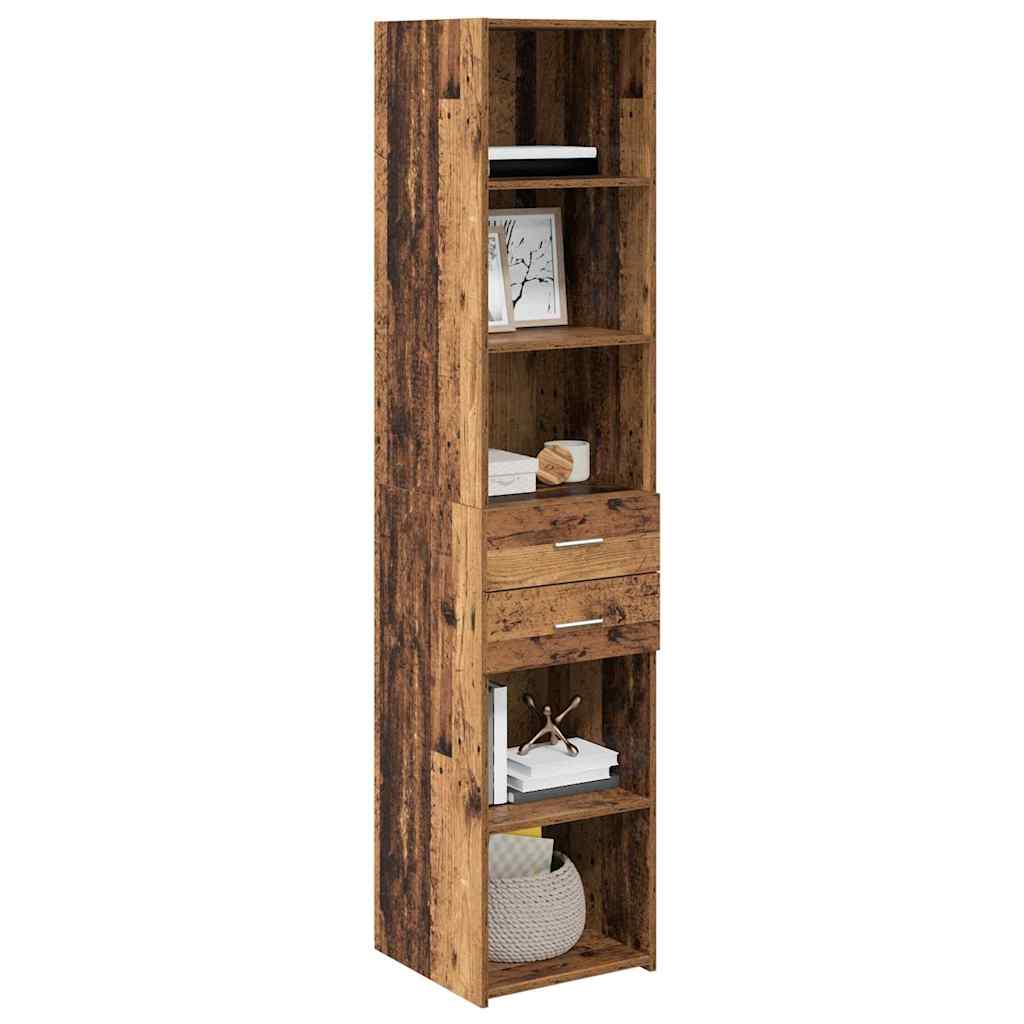 Highboard Staro drvo 40 x 42,5 x 185 cm Konstruirano drvo