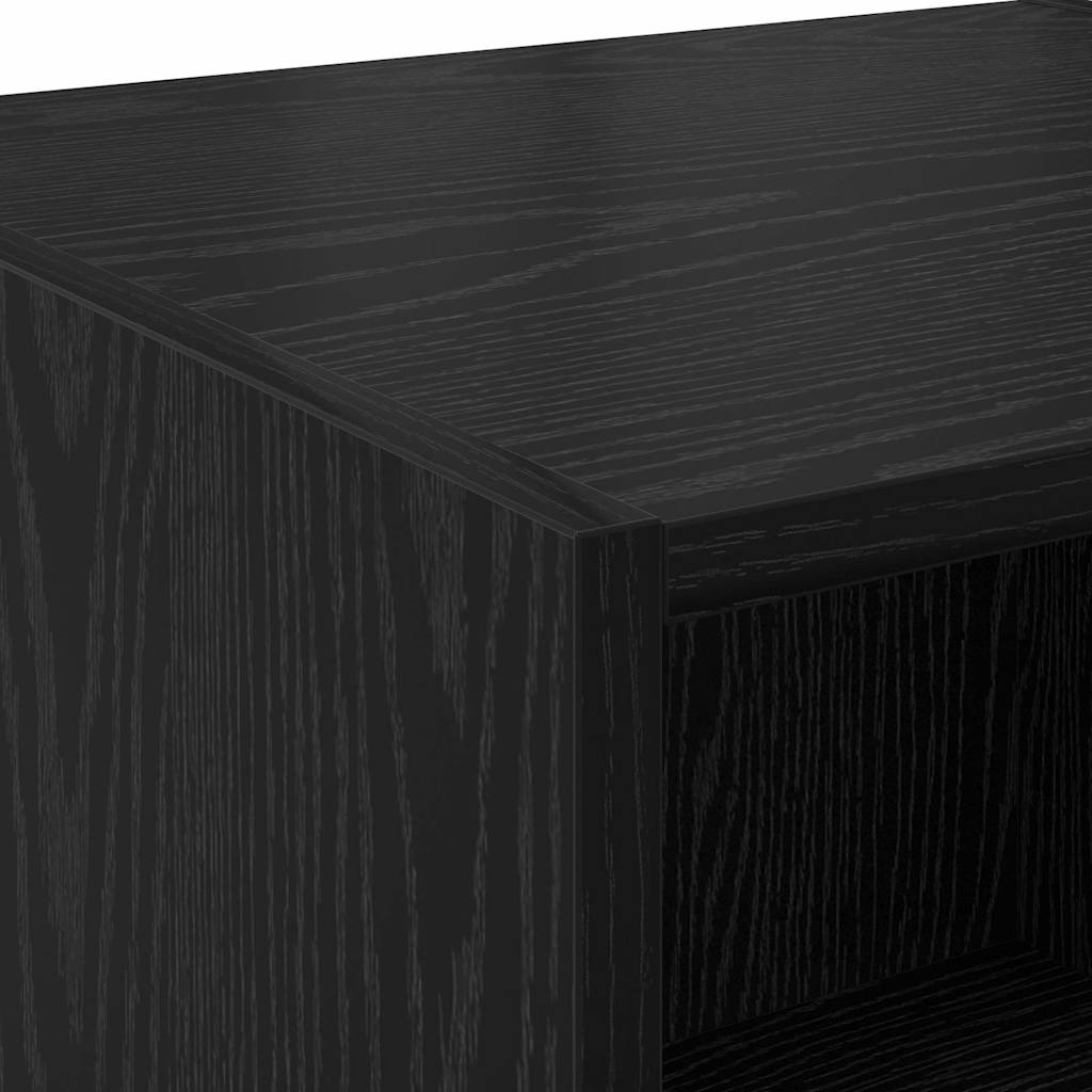 Highboard Crni hrast 40 x 42,5 x 185 cm Konstruirano drvo