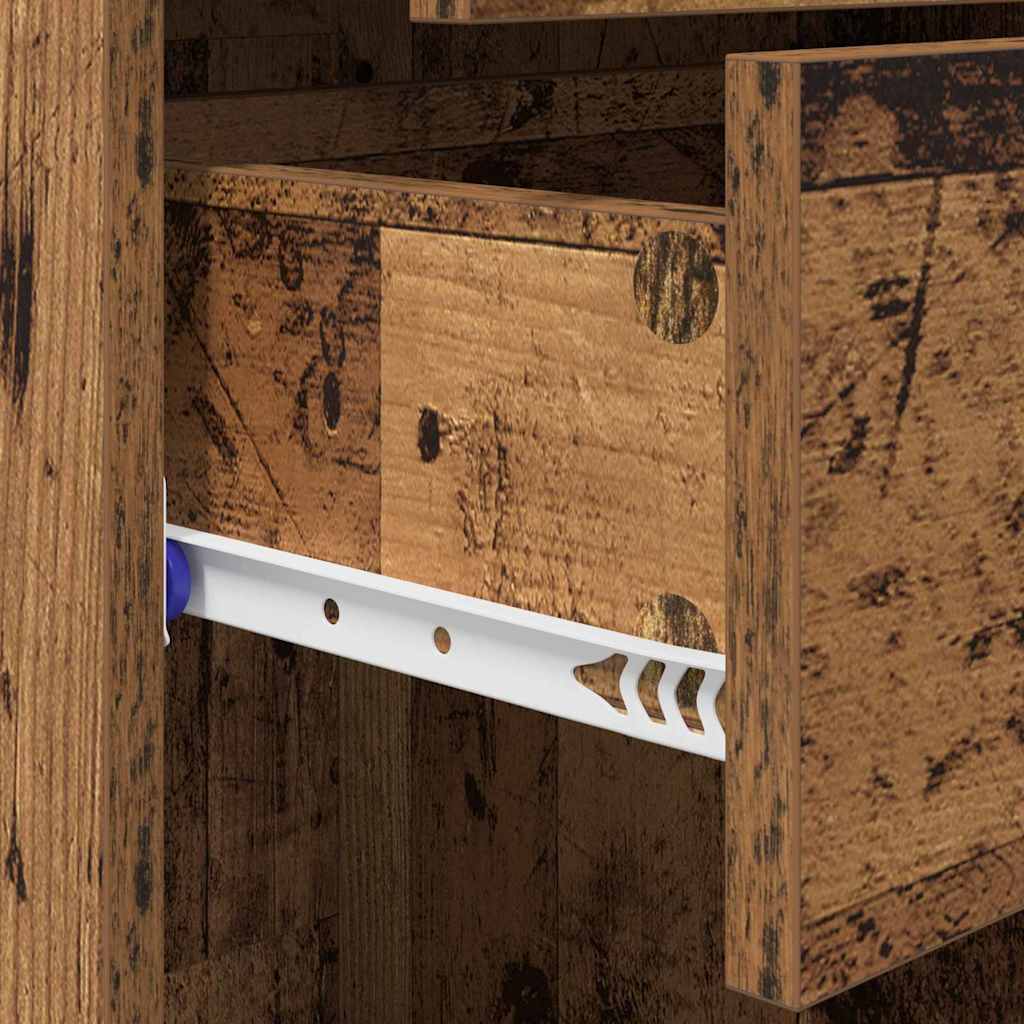 Highboard Staro drvo 45 x 42,5 x 185 cm Konstruirano drvo