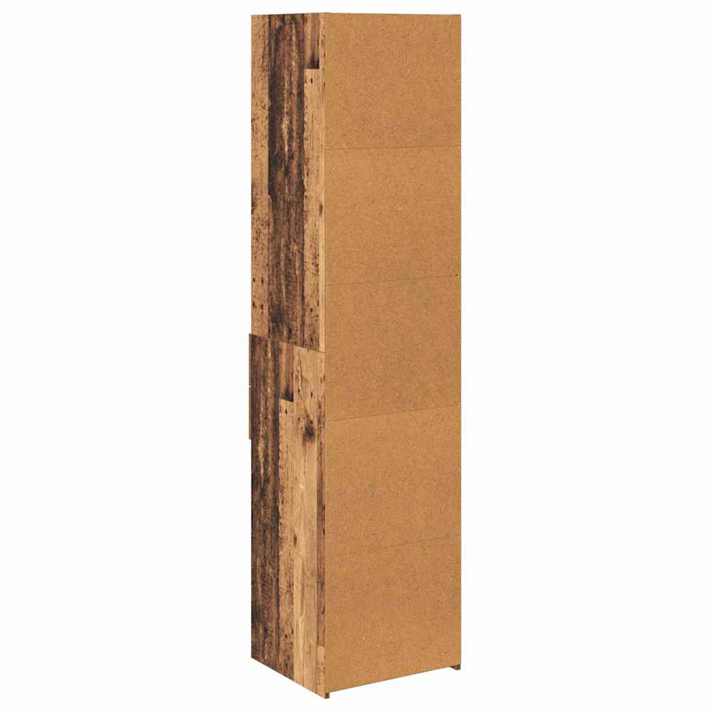 Highboard Staro drvo 45 x 42,5 x 185 cm Konstruirano drvo