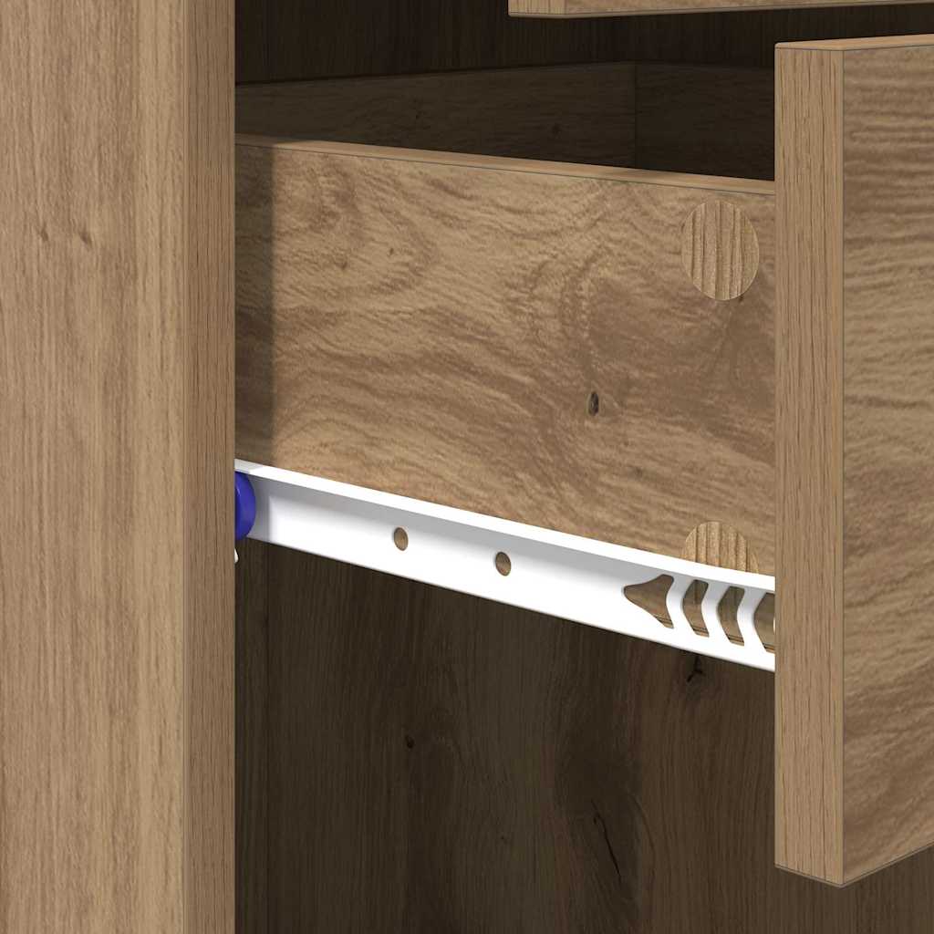 Highboard Umjetnički hrast 50 x 42,5 x 185 cm Konstruirano drvo