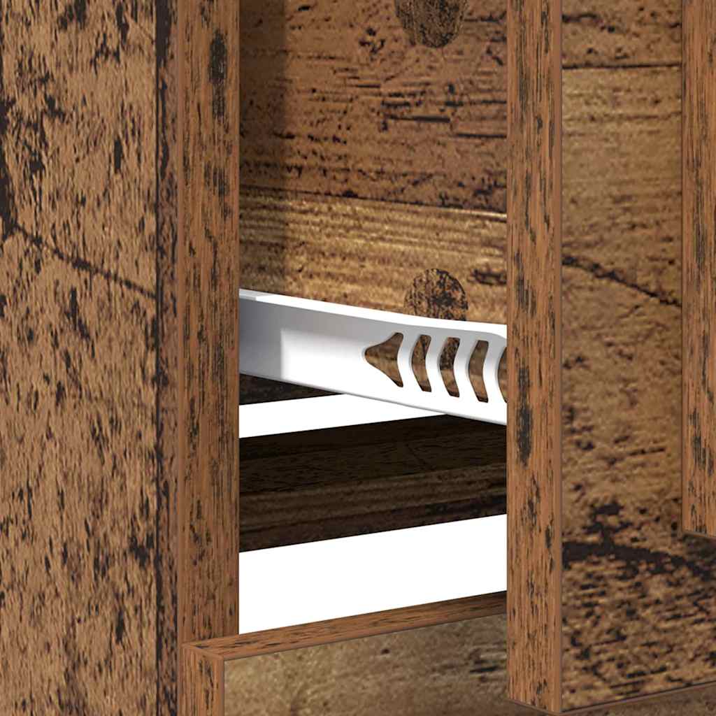 Komode 2 pcs Staro drvo 70 x 35,5 x 67,5 cm Konstruirano drvo