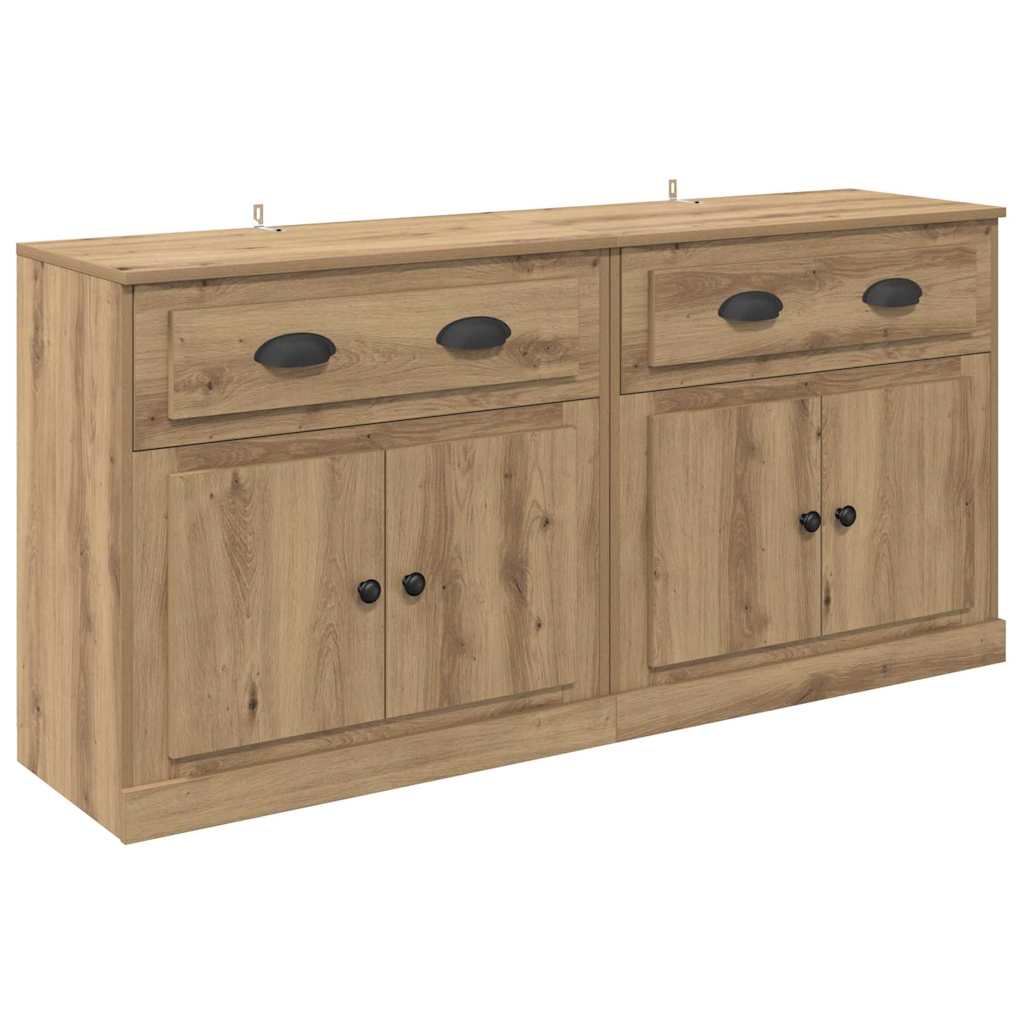 Komode s ladicama 2 pcs Umjetnički hrast 70 x 35,5 x 67,5 cm