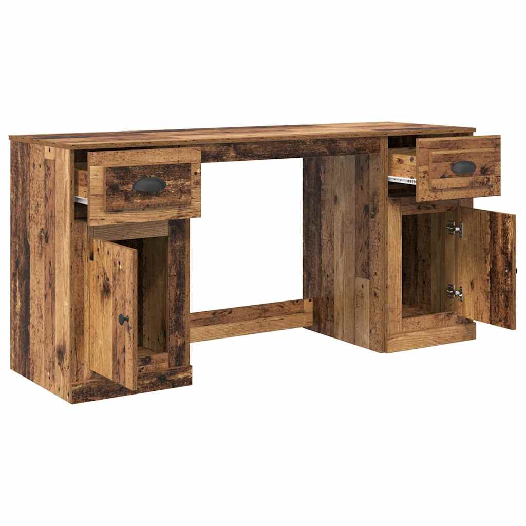 Stol s ormarom Staro drvo 154,5 x 50 x 75 cm Konstruirano drvo