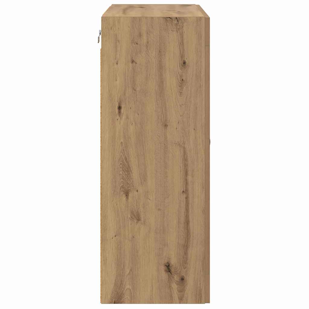 Zidni ormari 2 pcs Umjetnički hrast 69,5 x 34 x 90 cm