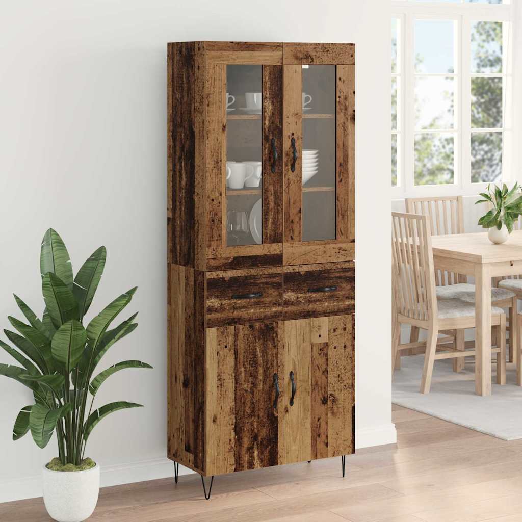 Highboard Staro drvo 69,5 x 34 x 90 cm Konstruirano drvo