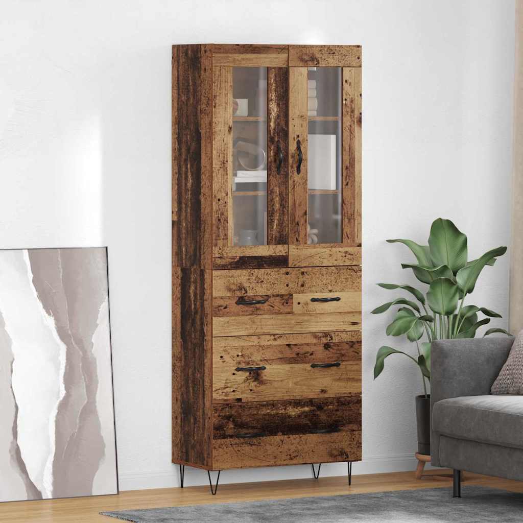 Highboard Staro drvo 69,5 x 34 x 90 cm Konstruirano drvo