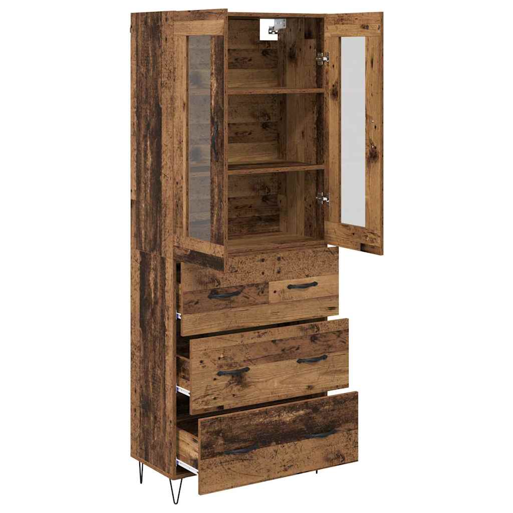Highboard Staro drvo 69,5 x 34 x 90 cm Konstruirano drvo