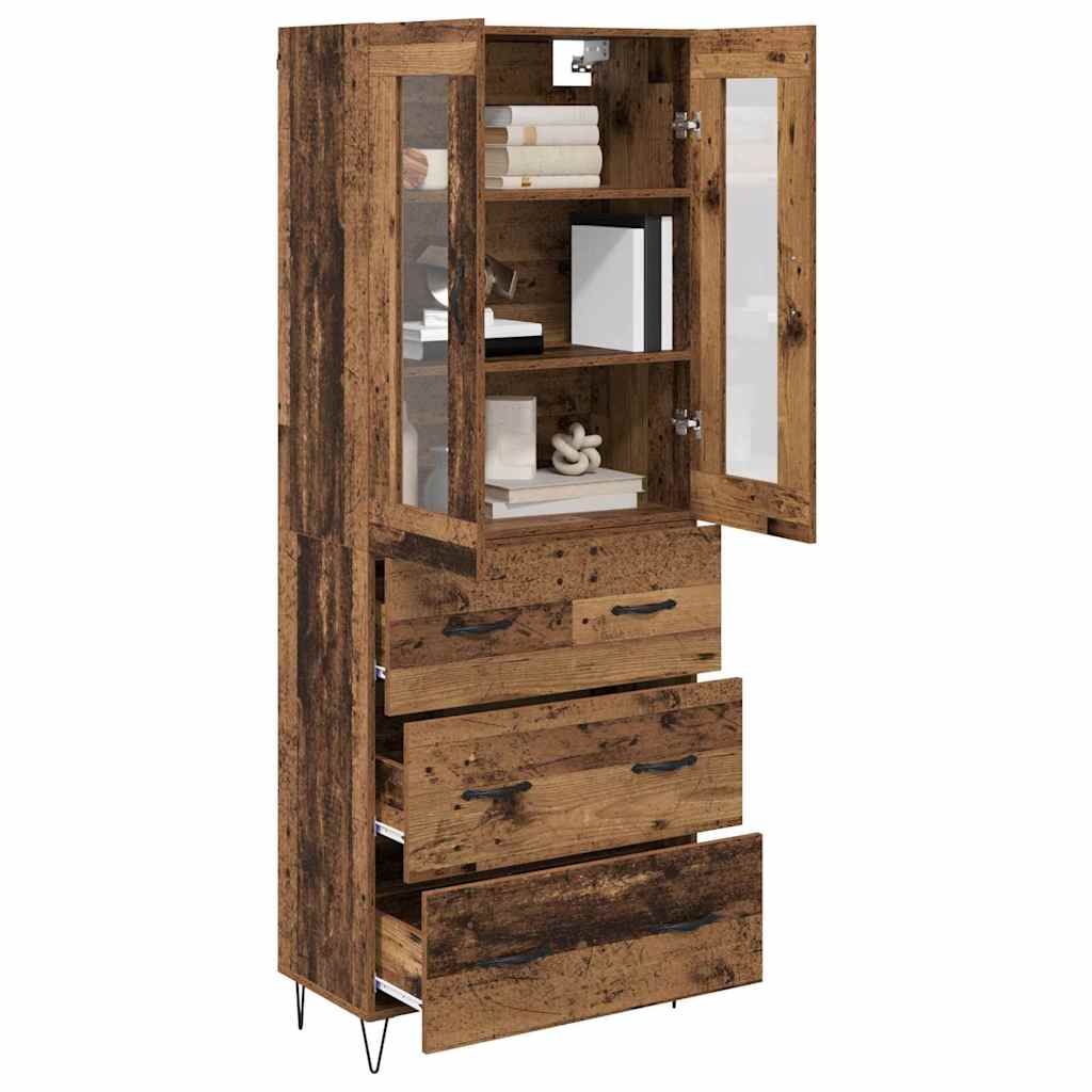 Highboard Staro drvo 69,5 x 34 x 90 cm Konstruirano drvo