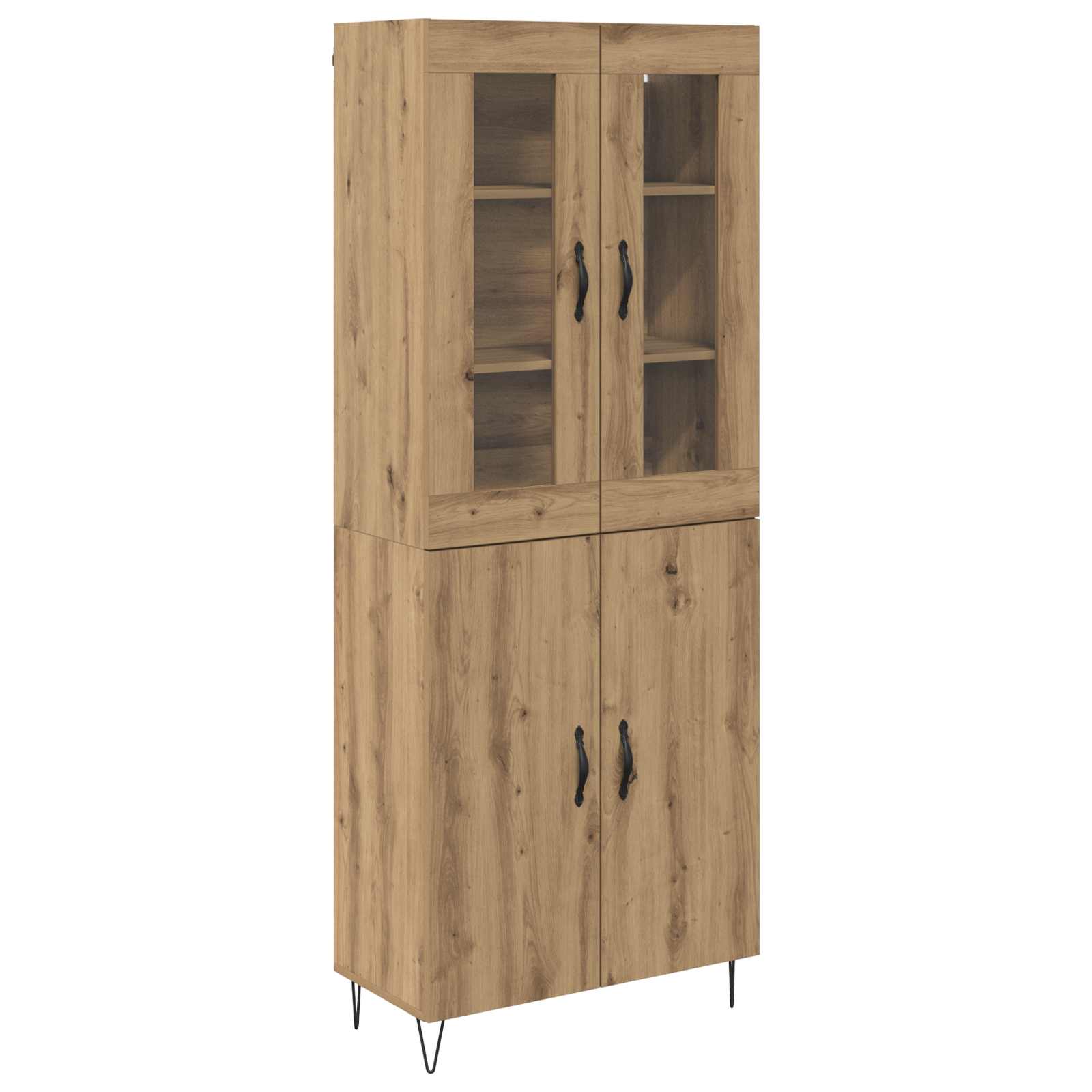 Highboard Umjetnički hrast 69,5 x 34 x 180 cm Konstruirano drvo