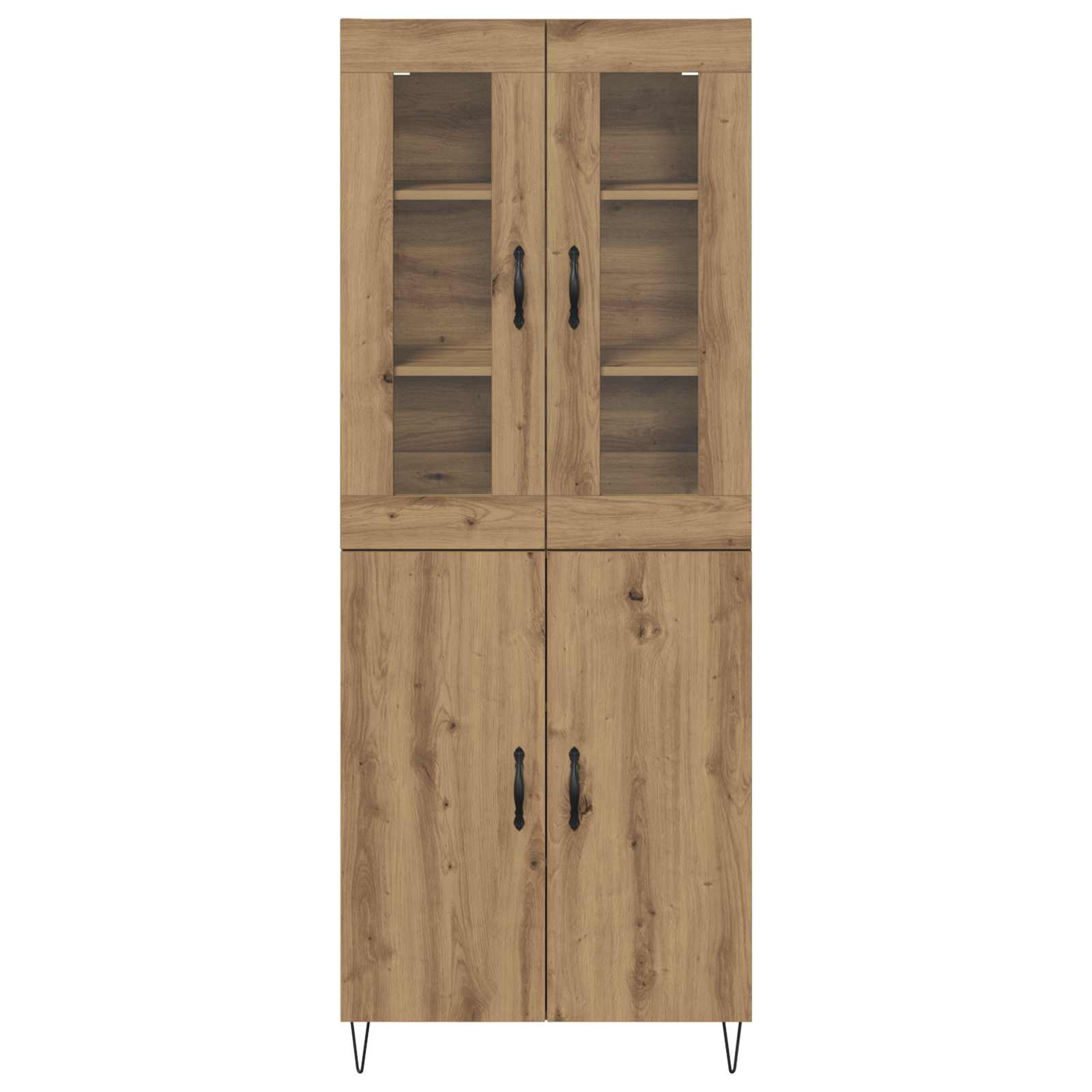 Highboard Umjetnički hrast 69,5 x 34 x 180 cm Konstruirano drvo