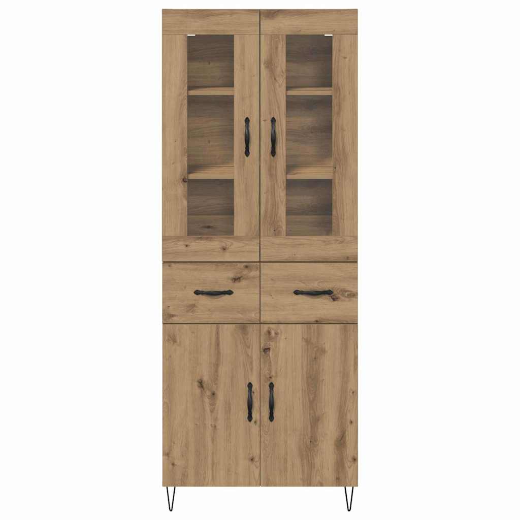 Highboard Umjetnički hrast 69,5 x 34 x 90 cm Konstruirano drvo