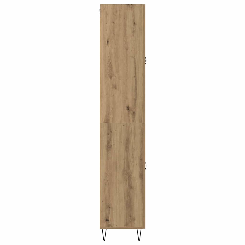 Highboard Umjetnički hrast 69,5 x 34 x 90 cm Konstruirano drvo