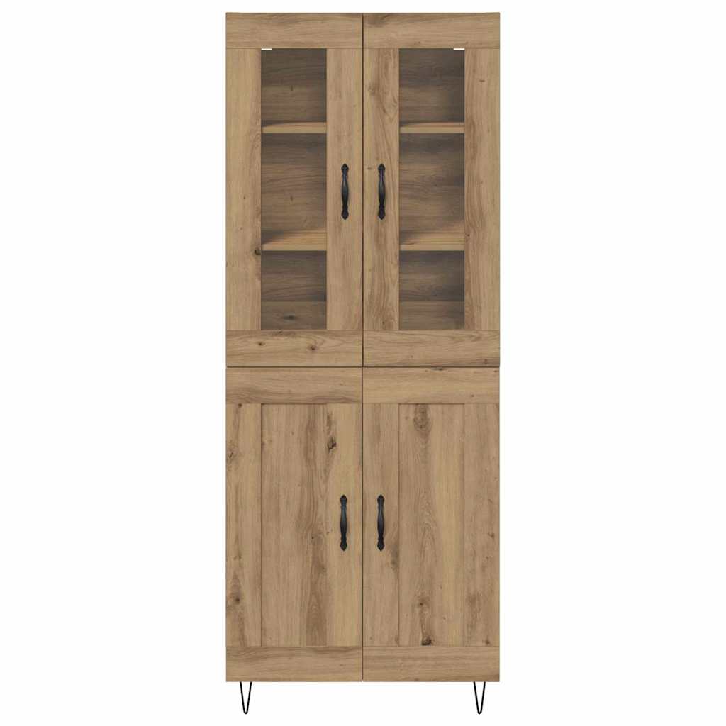 Highboard Umjetnički hrast 69,5 x 34 x 90 cm Konstruirano drvo