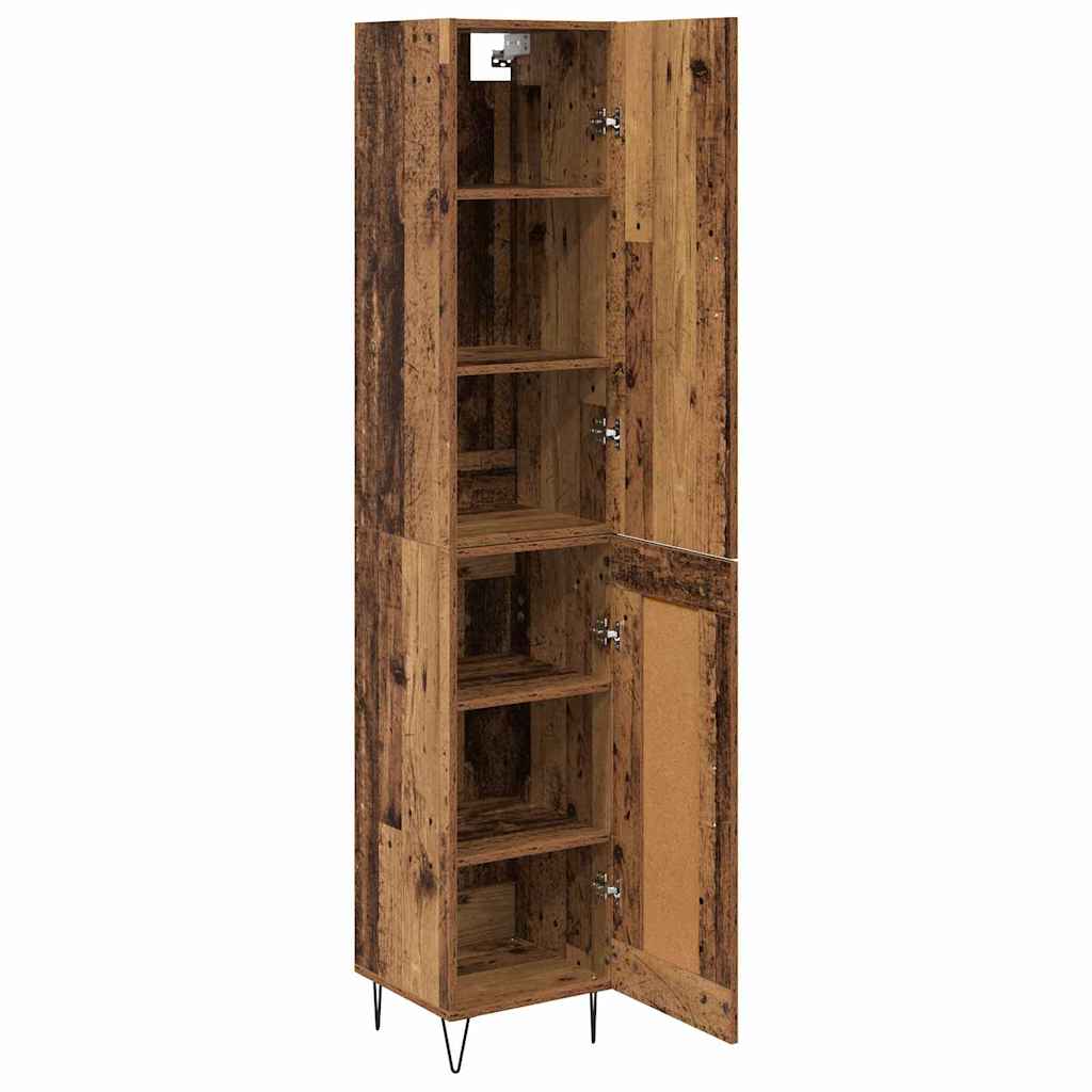 Highboard Staro drvo 34,5 x 34 x 90 cm Konstruirano drvo