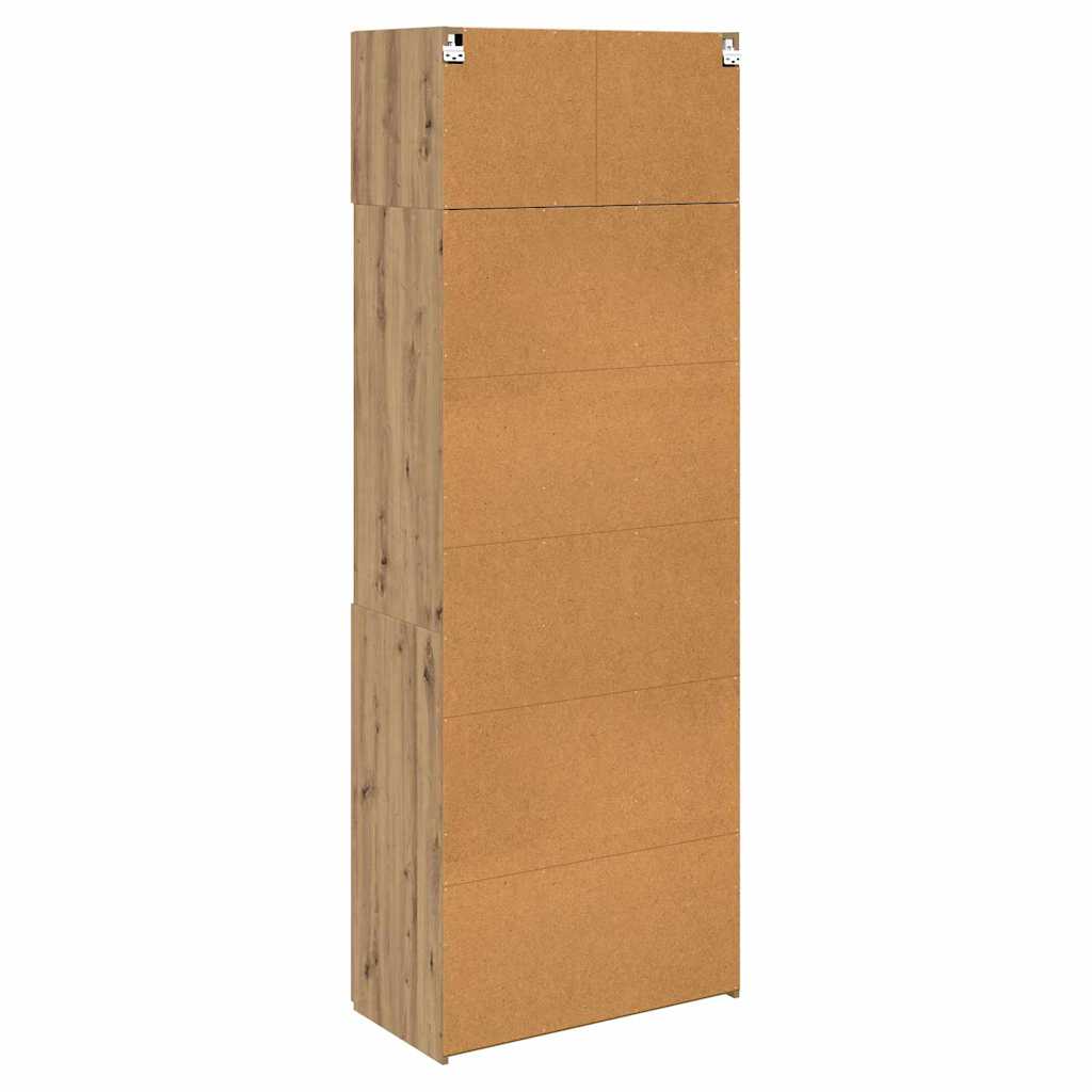 Ormarić za pohranu Zidne Umjetnički hrast 80 x 42,5 x 225 cm