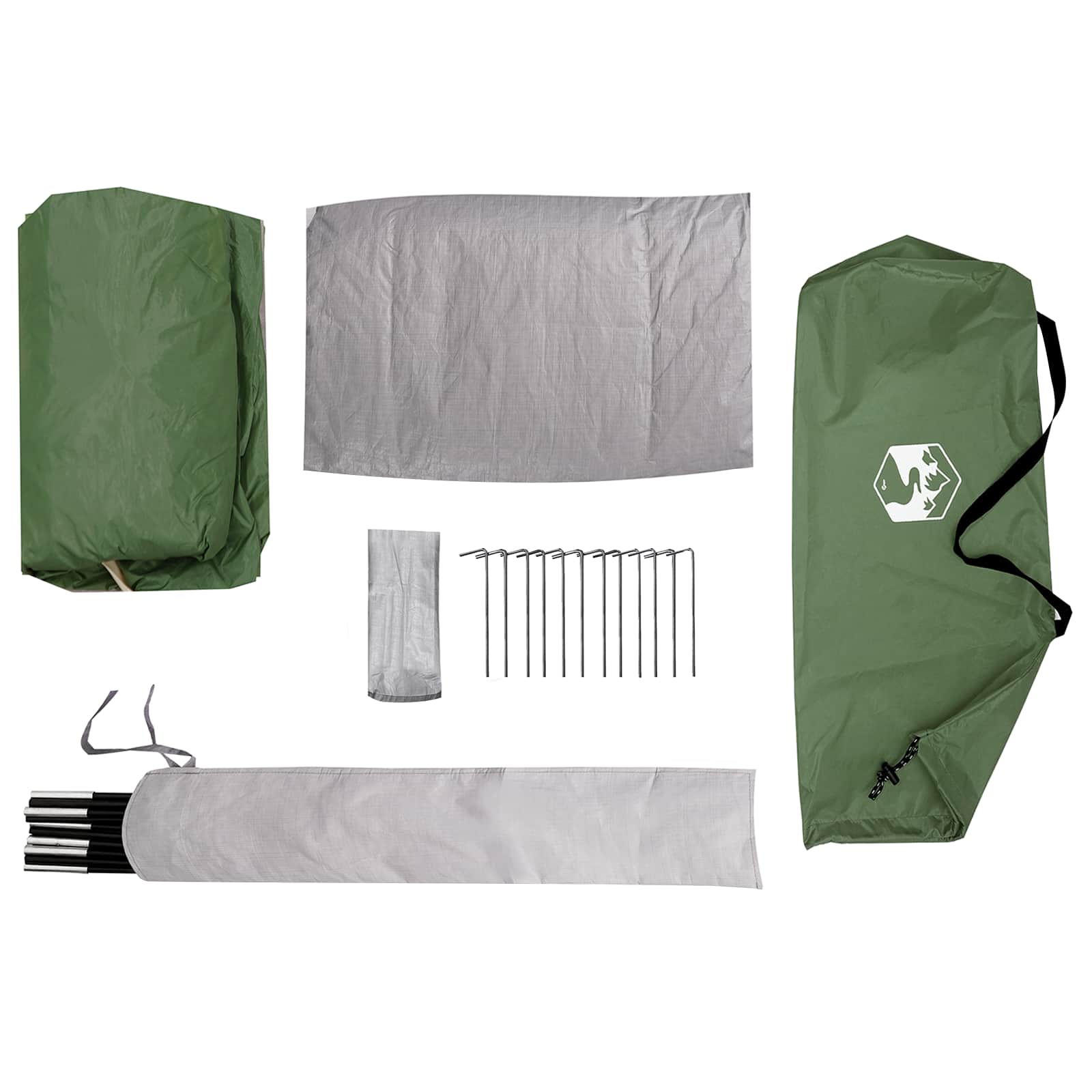 Šator za planinarenje Zelena 222 x 85 x 125 cm