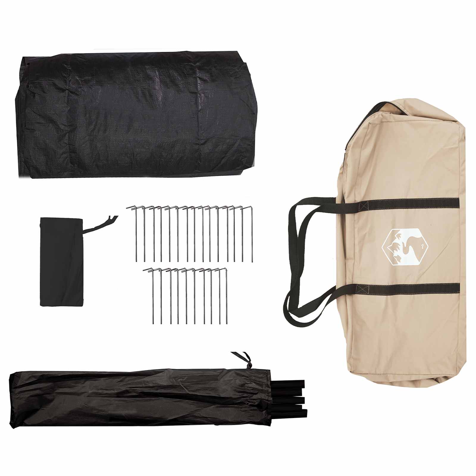 Obiteljski šator Krem 8 osoba Polipamuk
