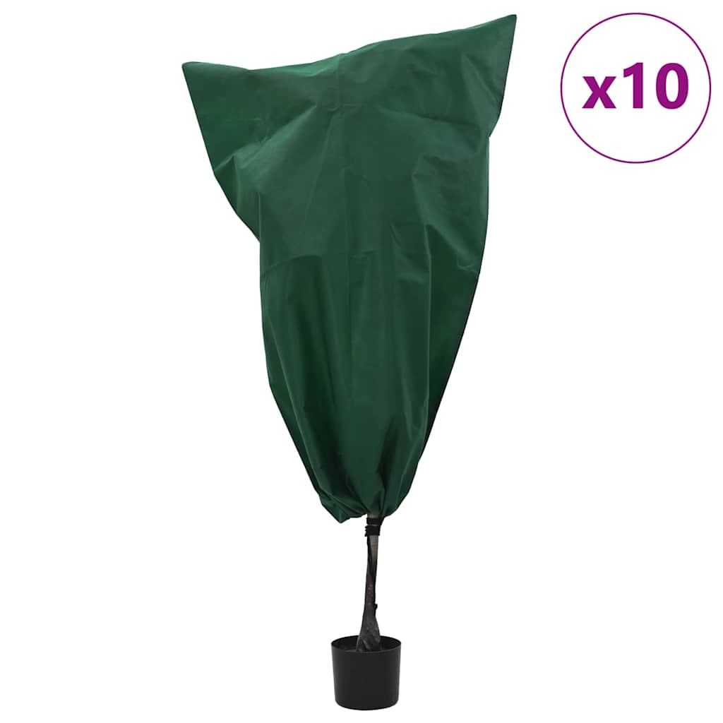 Pokrijte biljke od mraza flis pokrivačem Ostalo 10 pcs Zelena