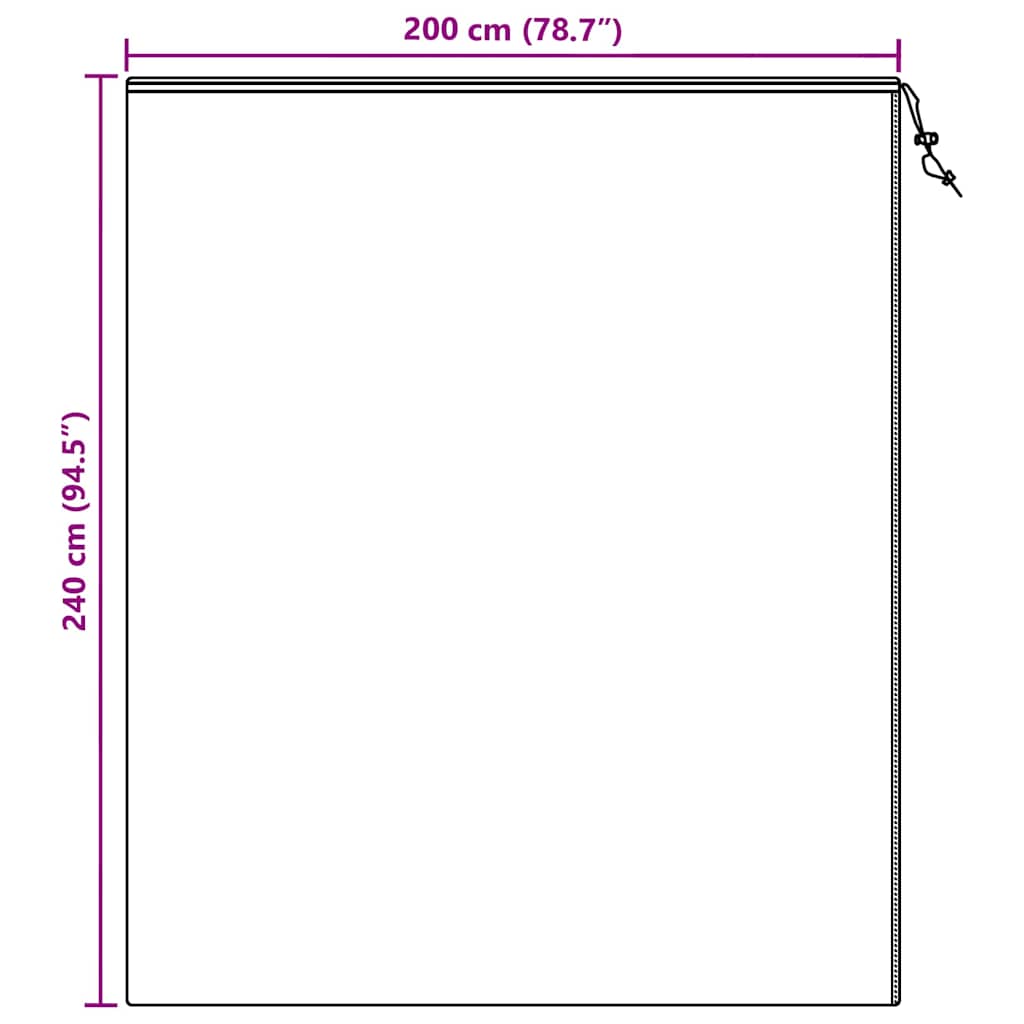 Pokrijte biljke od mraza flis pokrivačem 3 pcs Bež 2,4 x 2 m