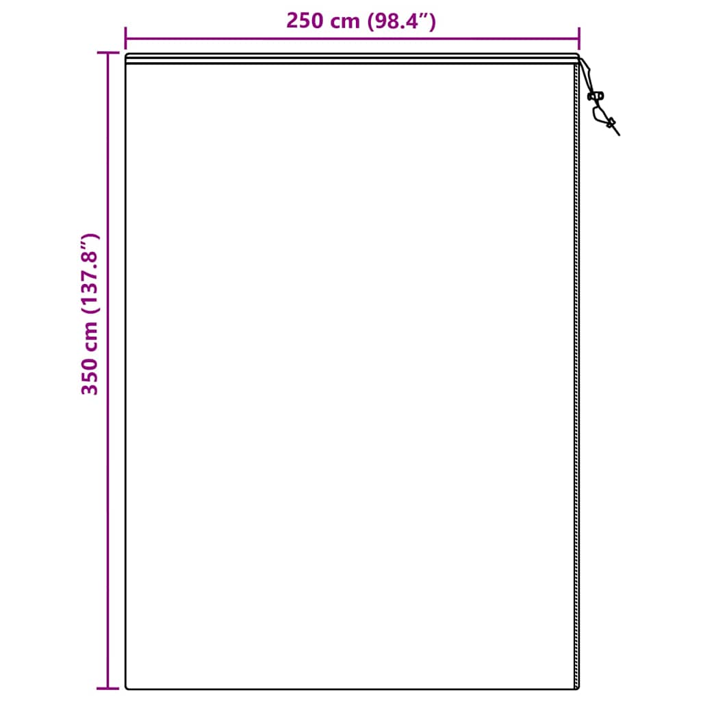 Pokrijte biljke od mraza flis pokrivačem Zelena 3,5 x 2,5 m