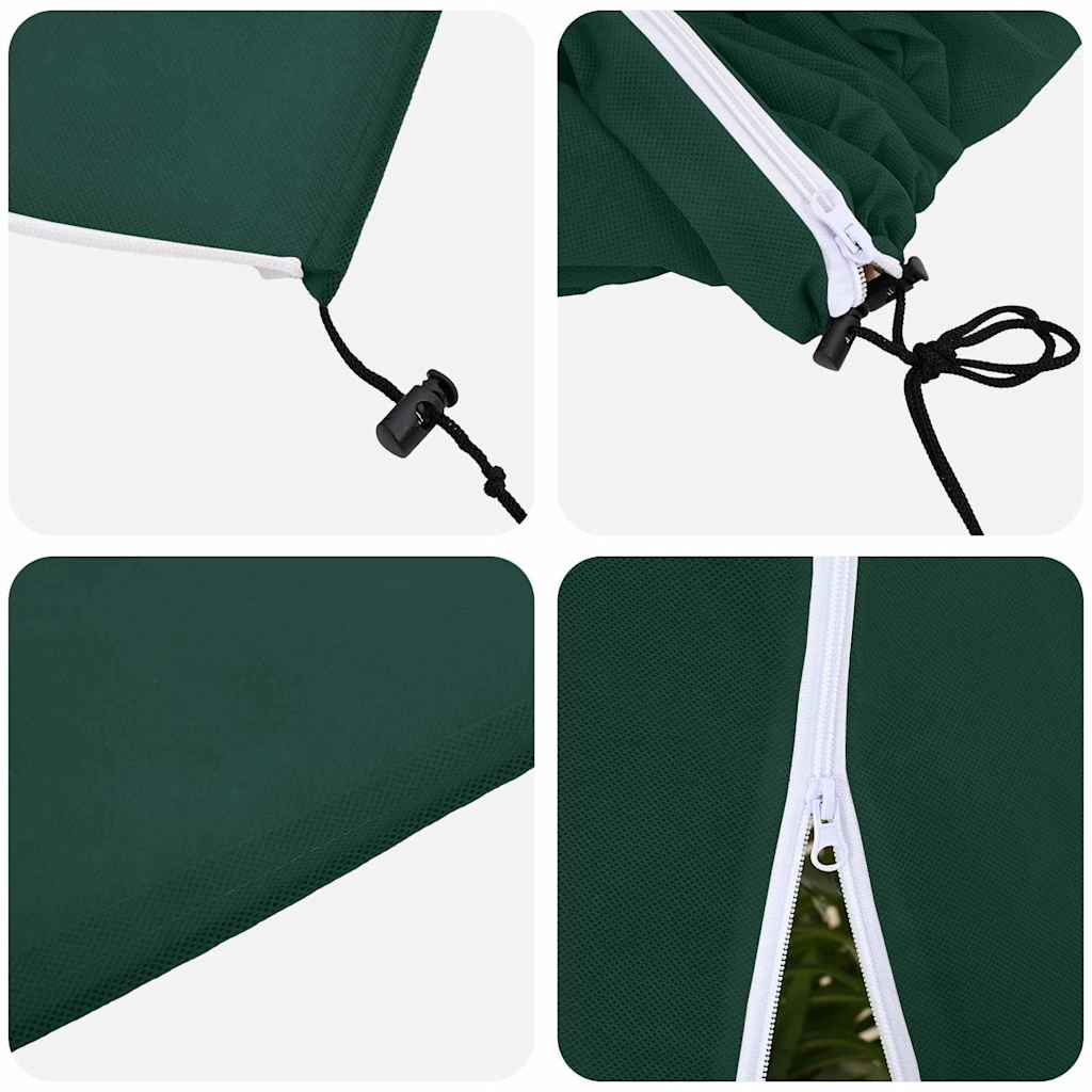 Pokrijte biljke od mraza flis pokrivačem 3 pcs Zelena 2,4 x 2 m