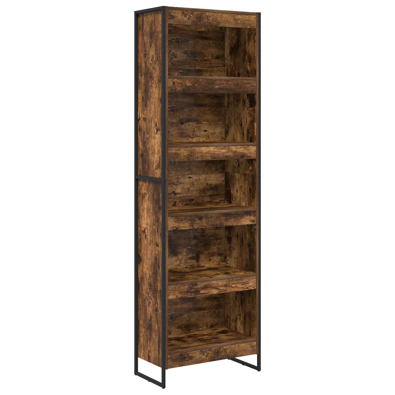 Ormarić za knjige 2 pcs Dimni hrast 60 x 30 x 189,5 cm