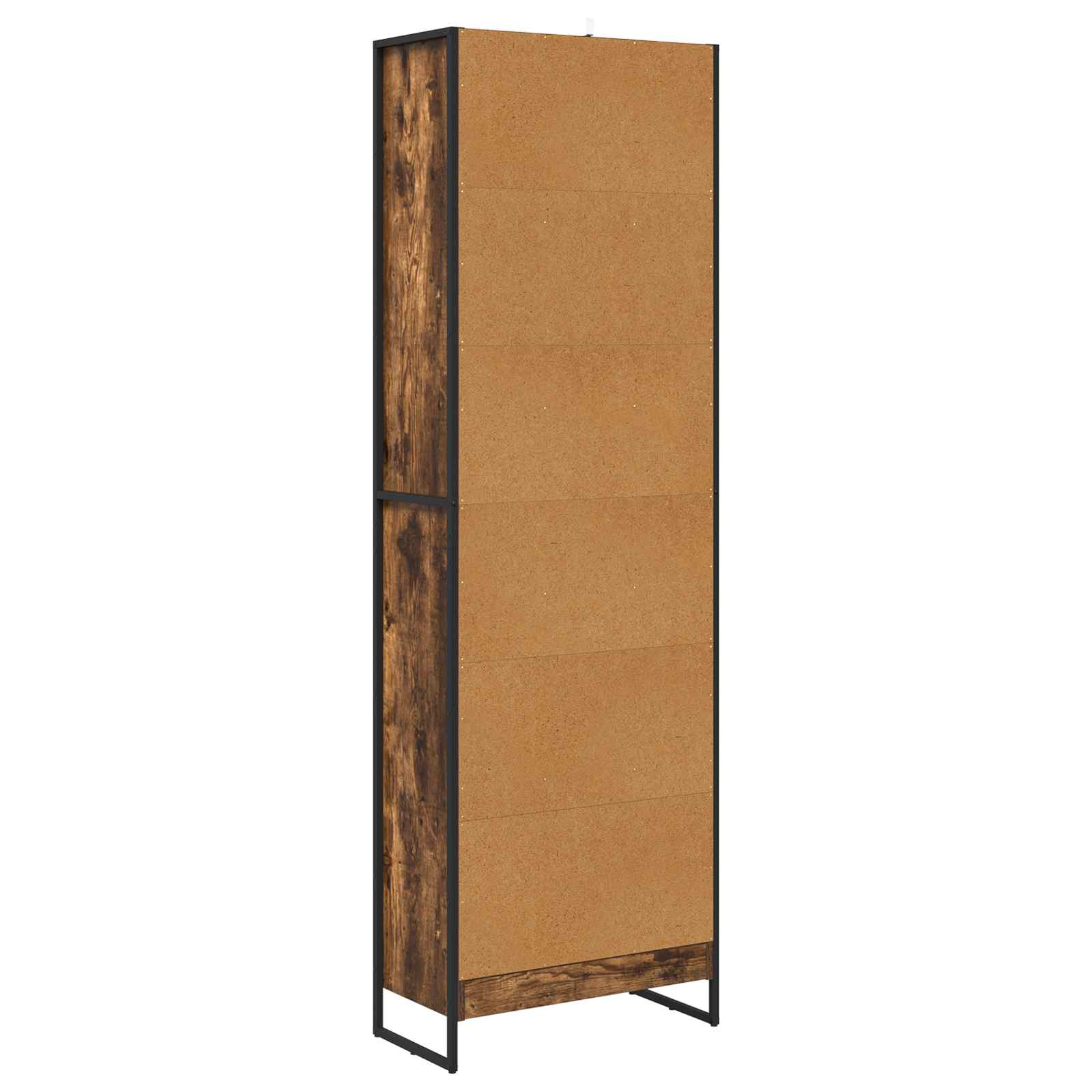 Ormarić za knjige 2 pcs Dimni hrast 60 x 30 x 189,5 cm