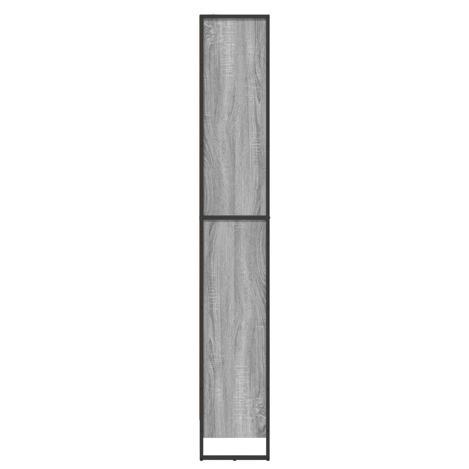 Ormarić za knjige 2 pcs Siva Sonoma 80 x 30 x 189,5 cm