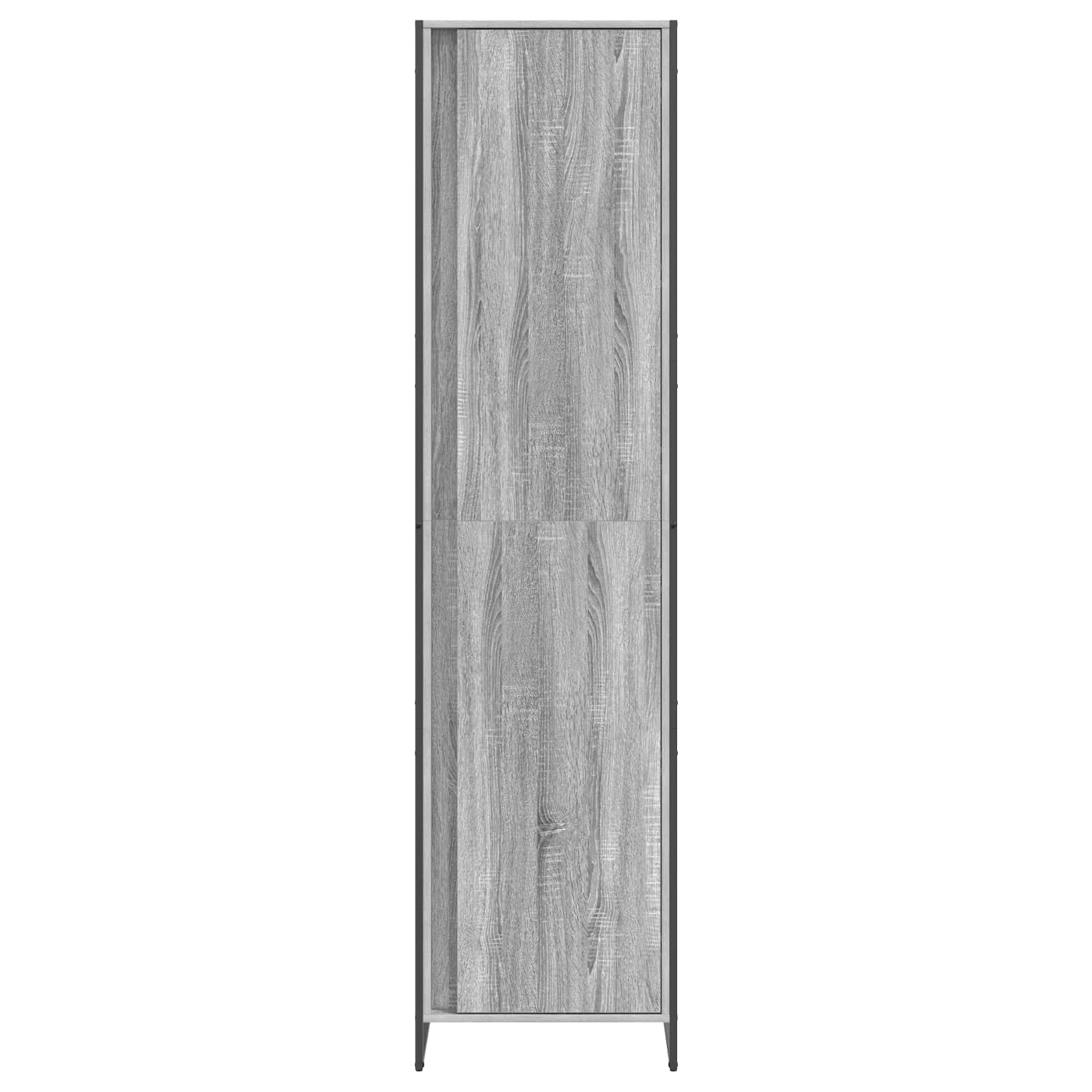 Ormar s pohranom Siva Sonoma 50 x 50 x 200 cm Konstruirano drvo