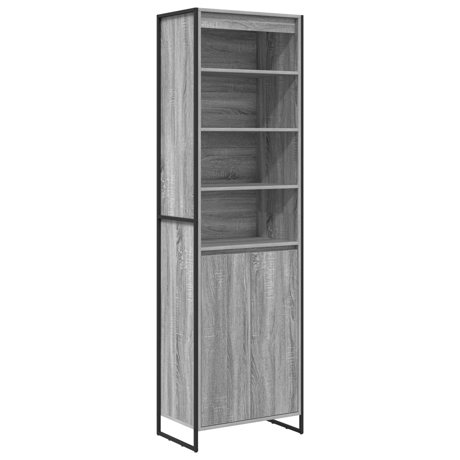 Visoki ormari Siva Sonoma 60 x 36 x 200 cm Konstruirano drvo